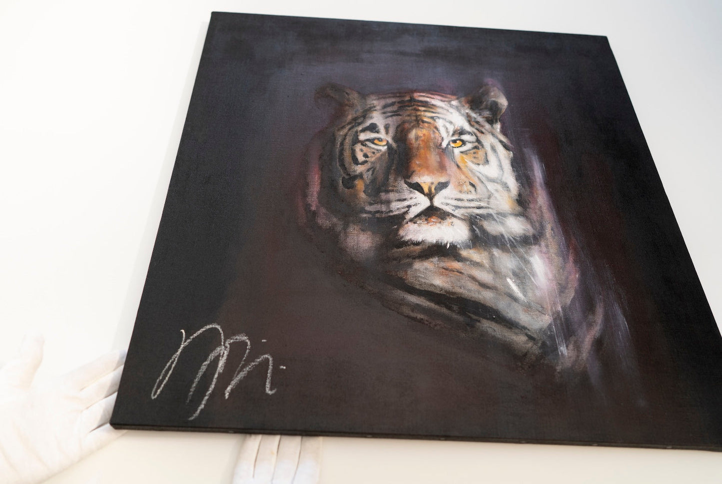 Tiger contemporary painting art
