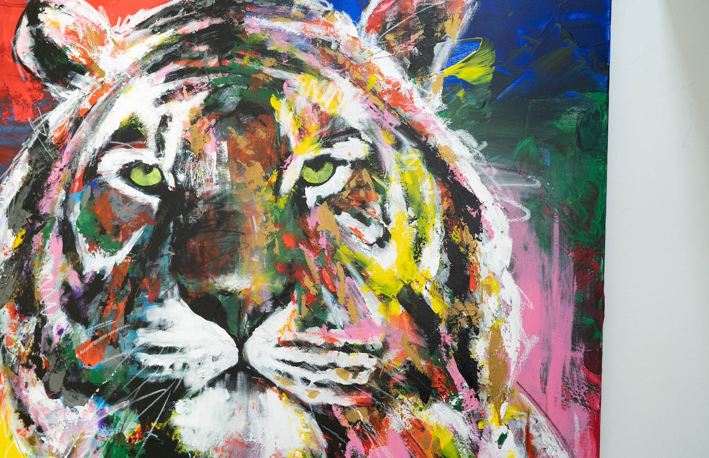 Tiger contemporary painting art
