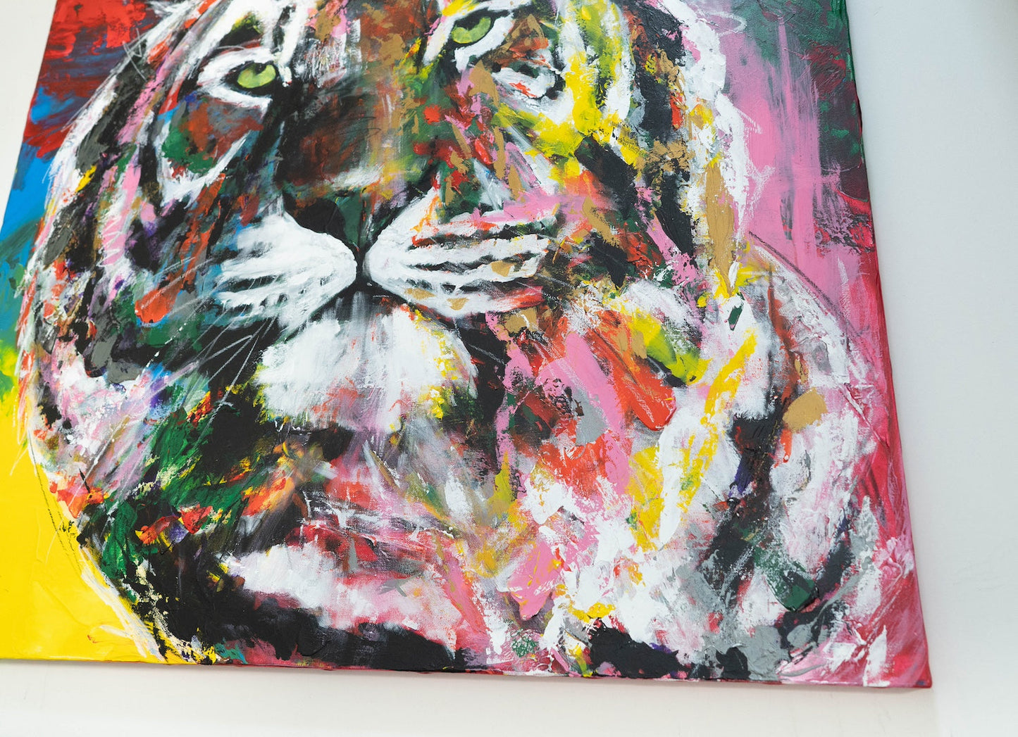Tiger contemporary painting art