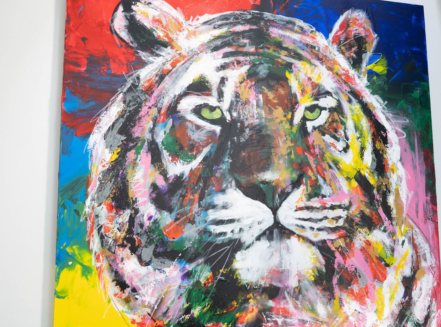 Tiger contemporary painting art