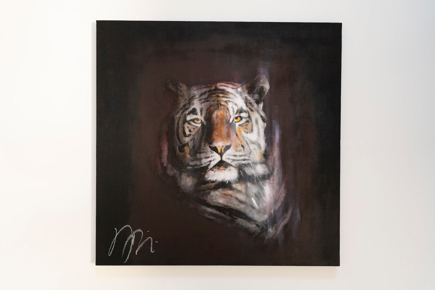 Tiger contemporary painting art
