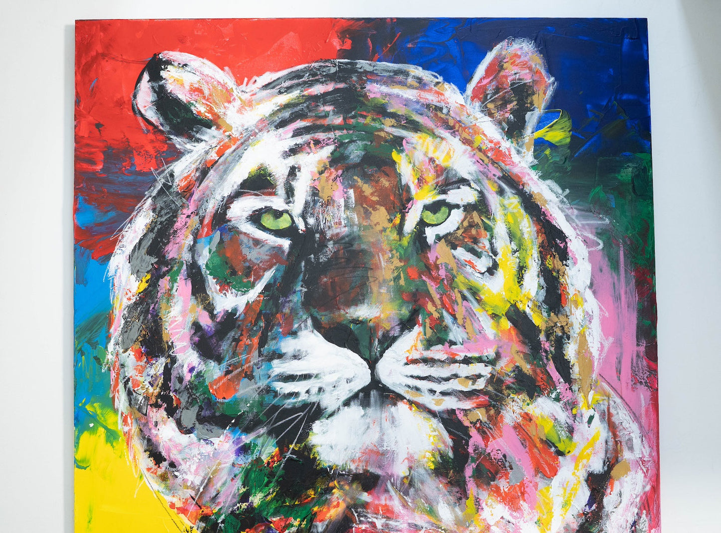 Tiger contemporary painting art