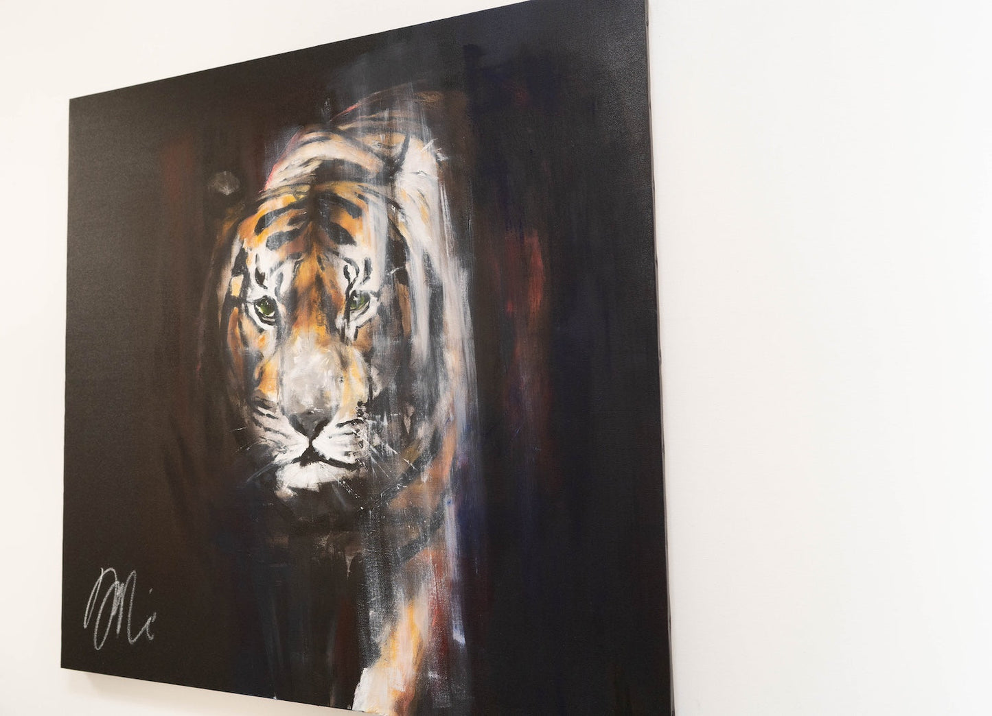 Tiger contemporary painting art