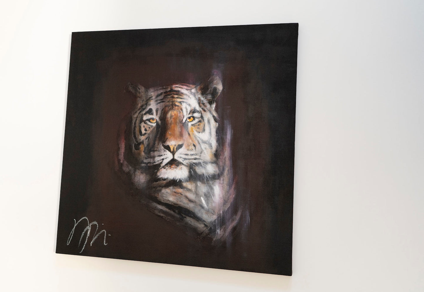 Tiger contemporary painting art