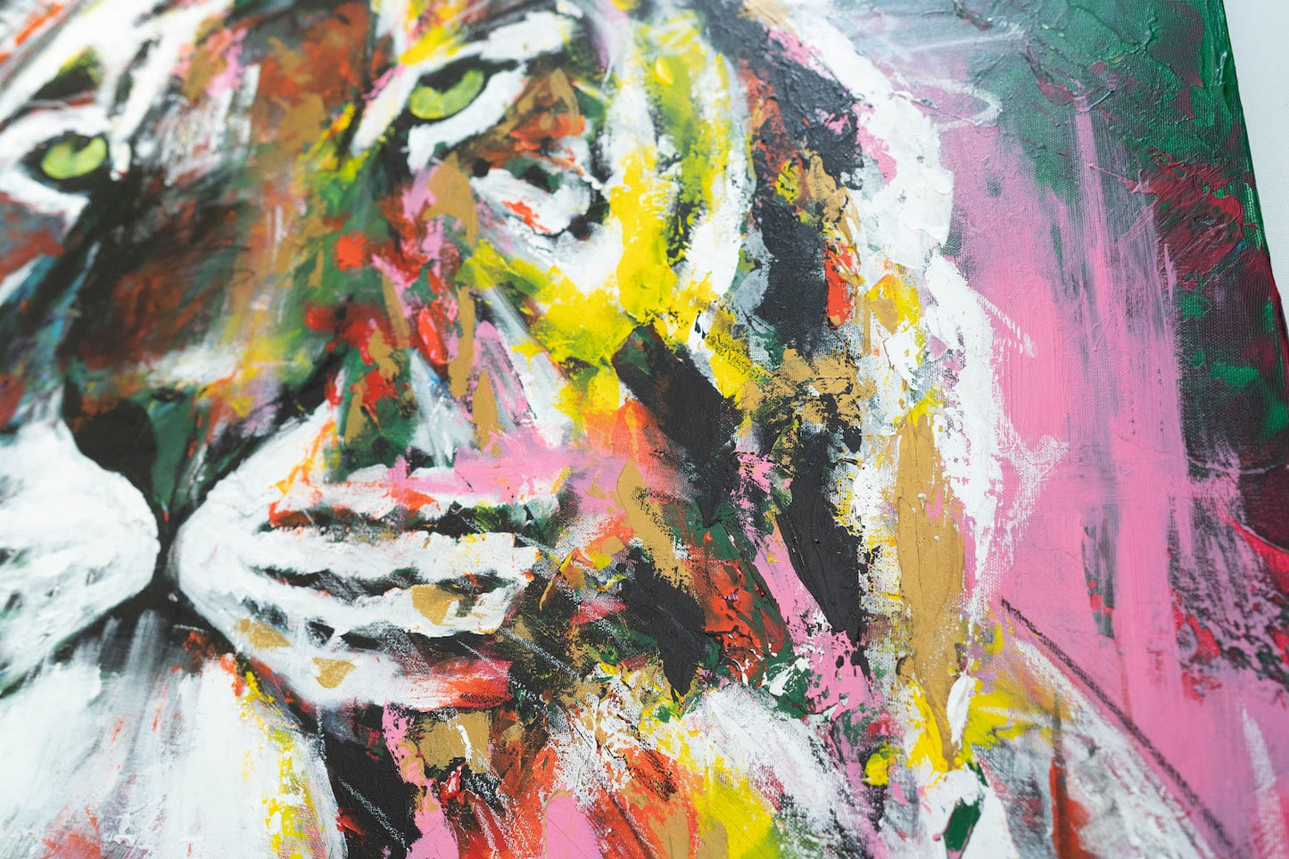 Tiger contemporary painting art