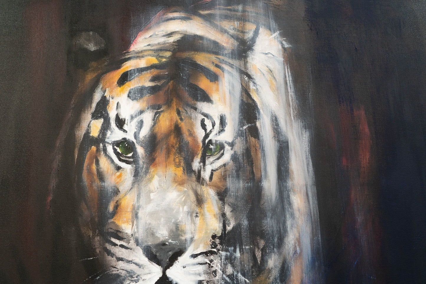 Tiger contemporary painting art