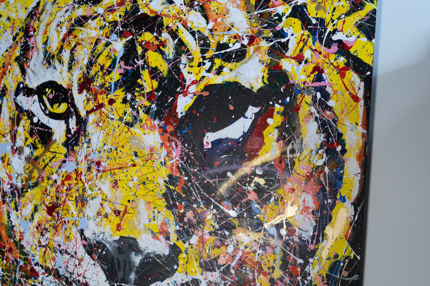 Tiger contemporary painting art