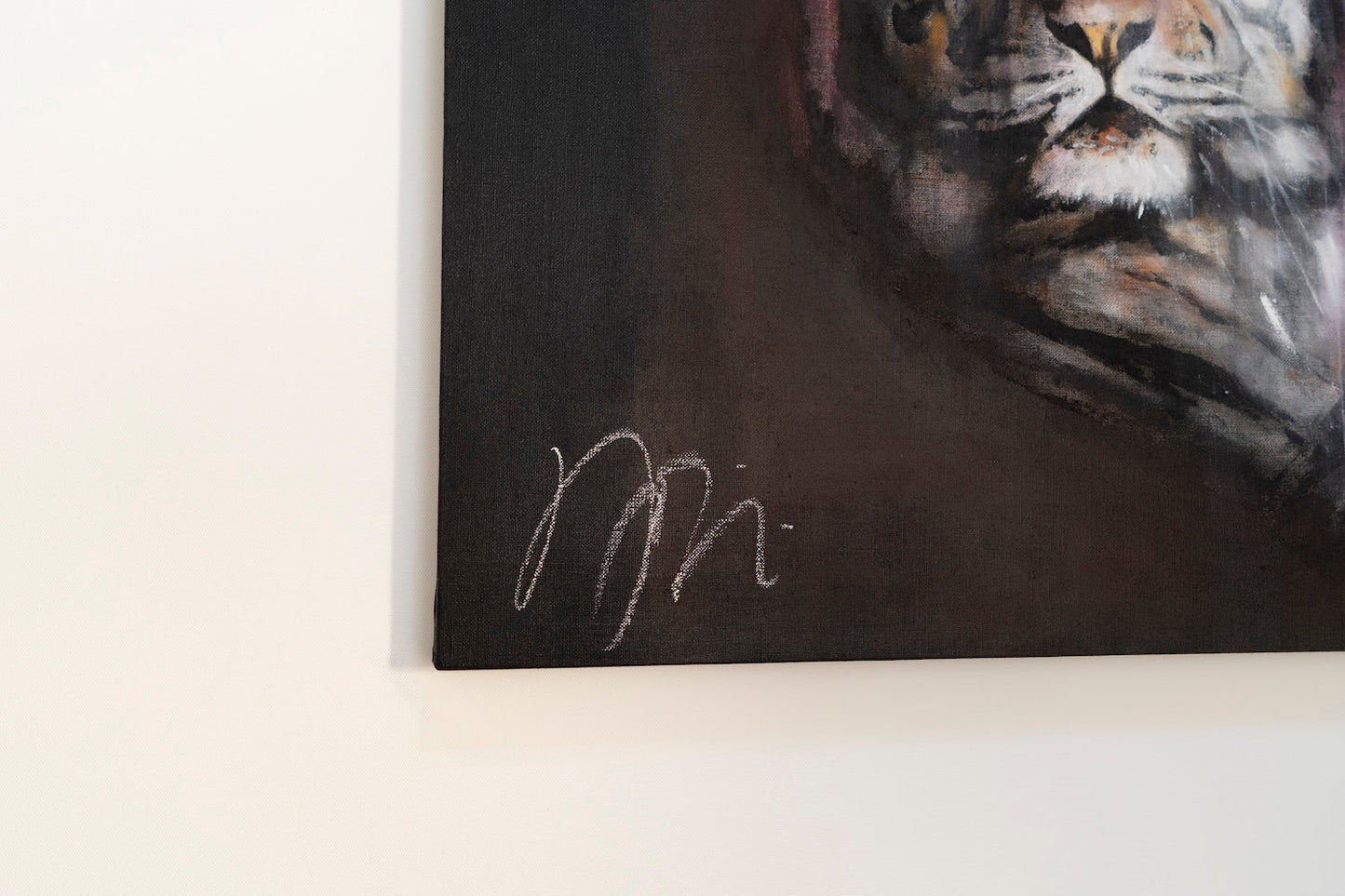 Tiger contemporary painting art