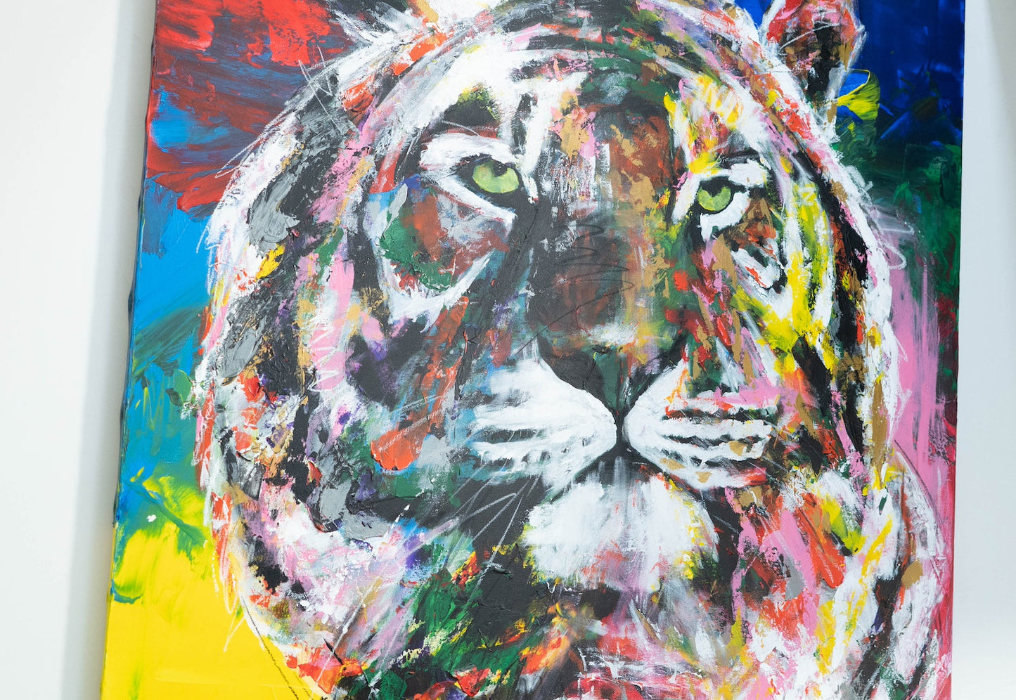 Tiger contemporary painting art
