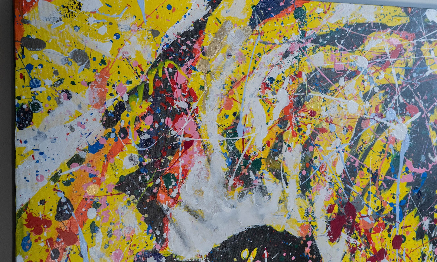 Tiger contemporary painting art