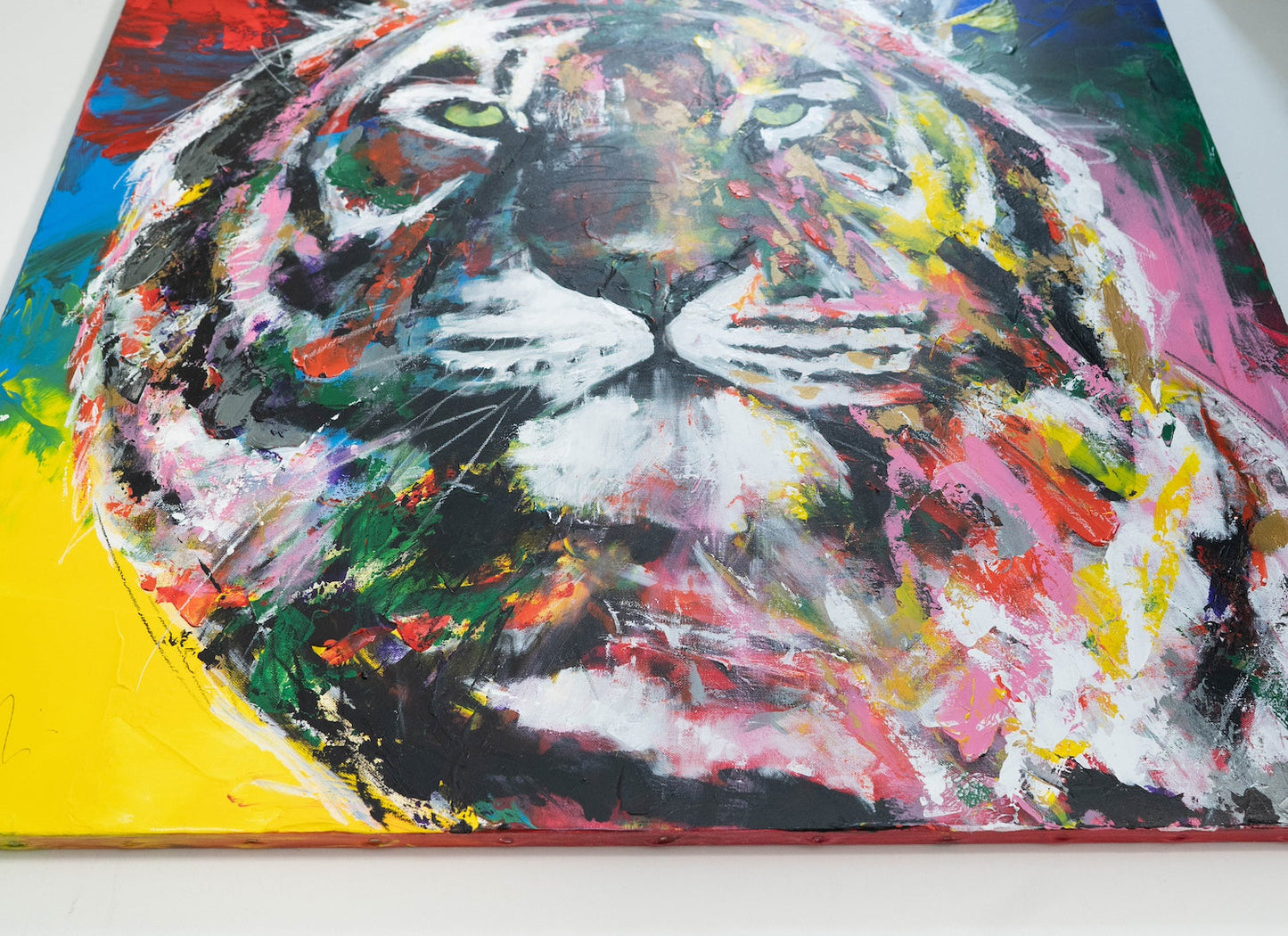 Tiger contemporary painting art