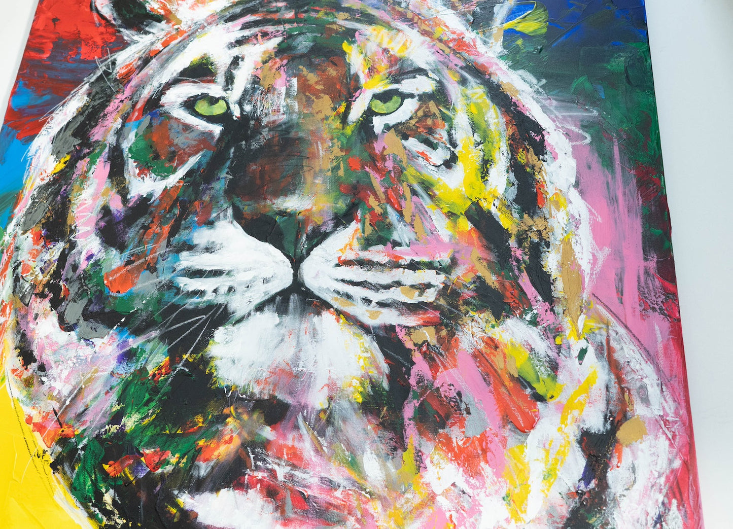 Tiger contemporary painting art