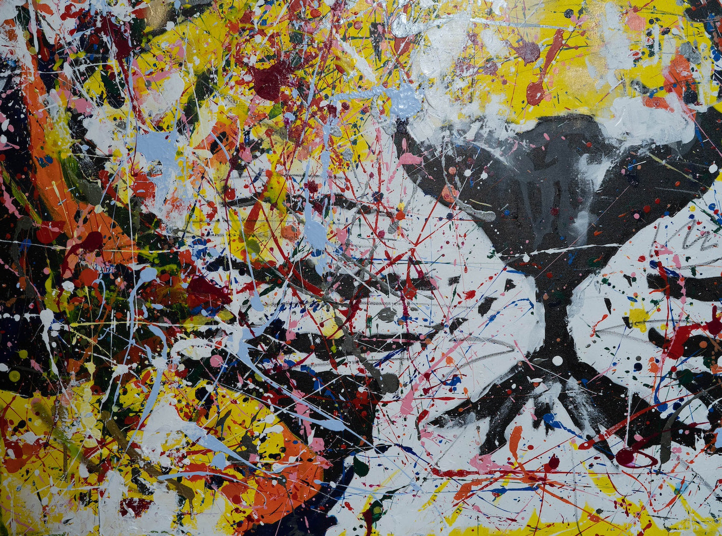 Tiger contemporary painting art