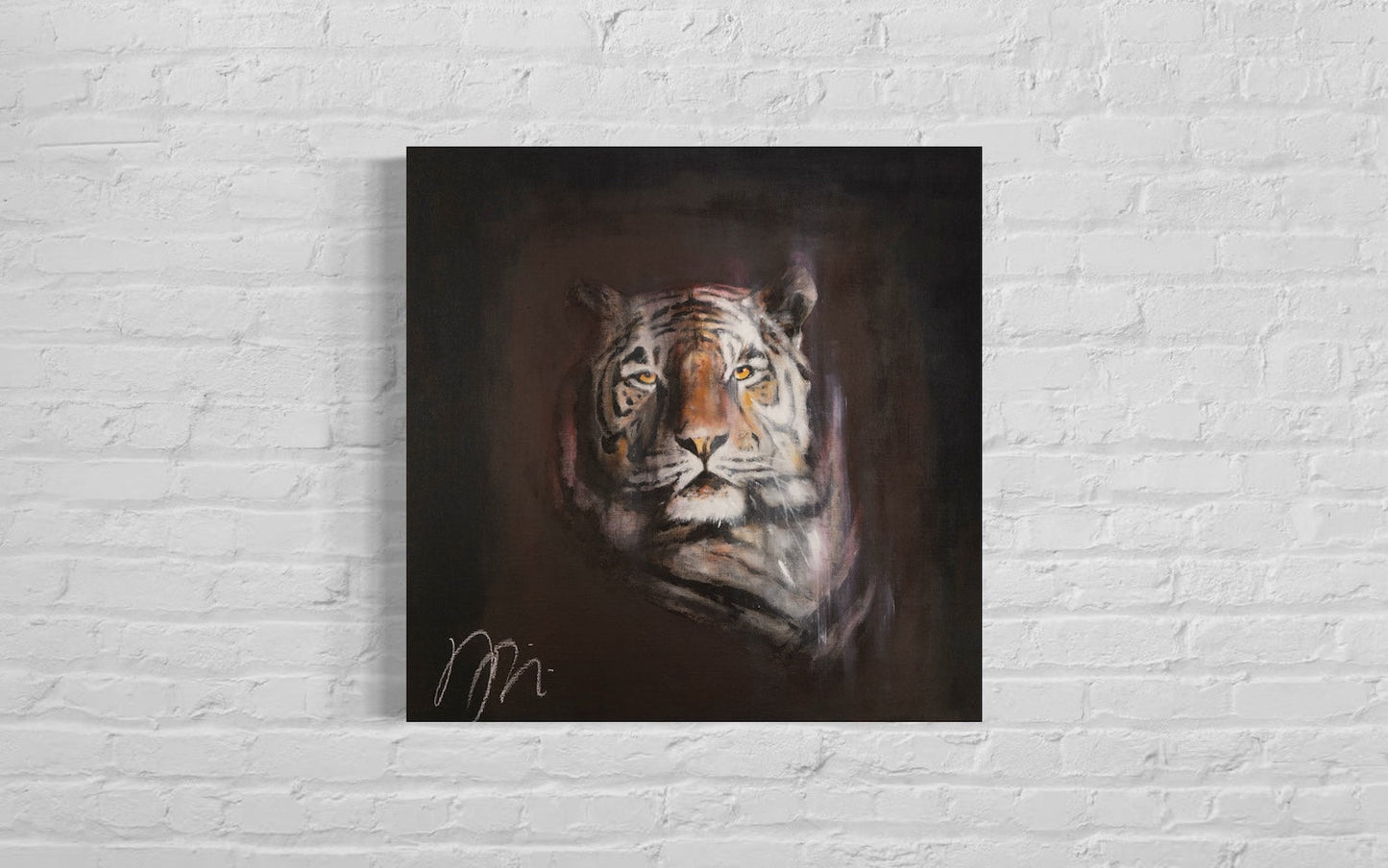 Tiger contemporary painting art