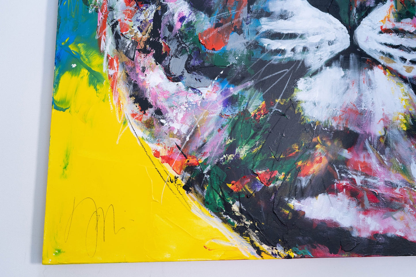 Tiger contemporary painting art
