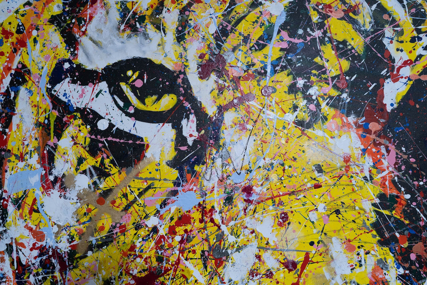 Tiger contemporary painting art