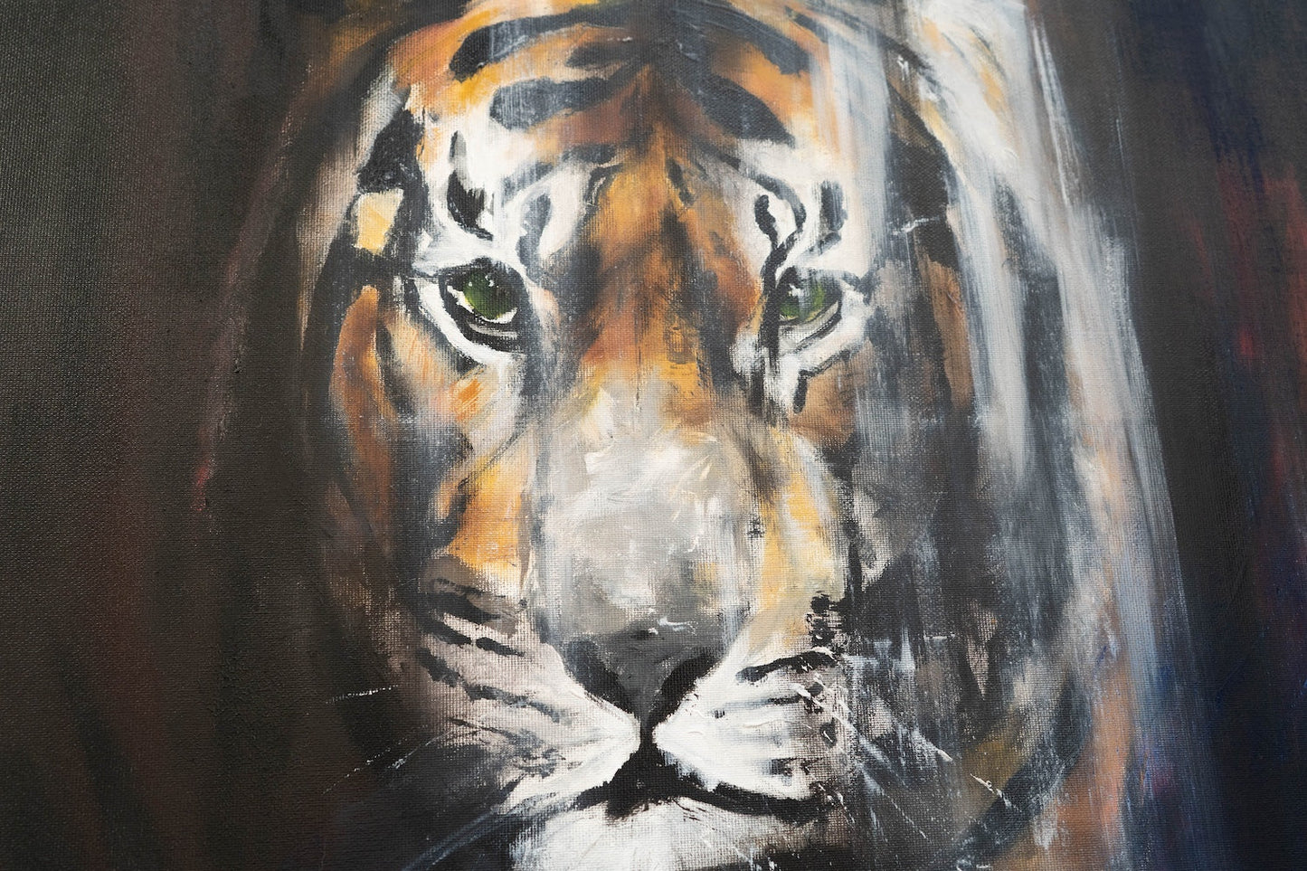 Tiger contemporary painting art