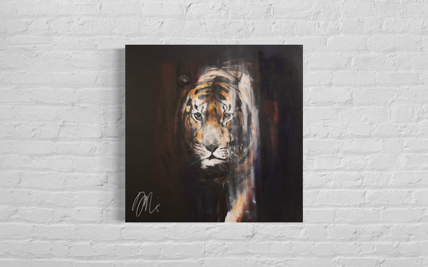 Tiger contemporary painting art