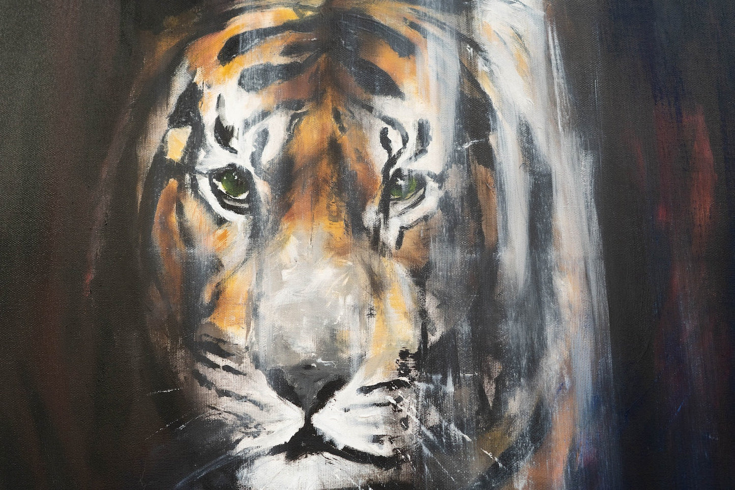 Tiger contemporary painting art