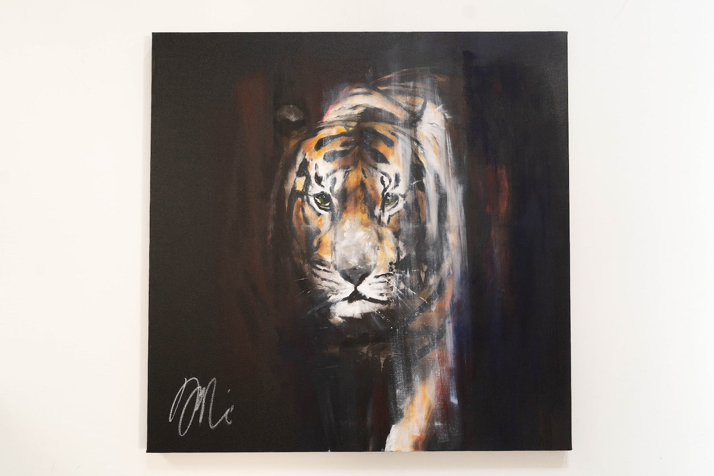 Tiger contemporary painting art