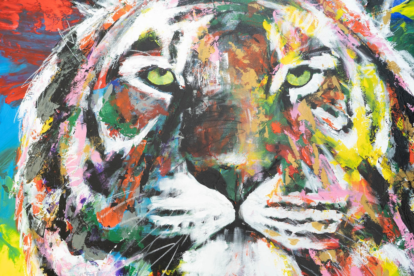 Tiger contemporary painting art