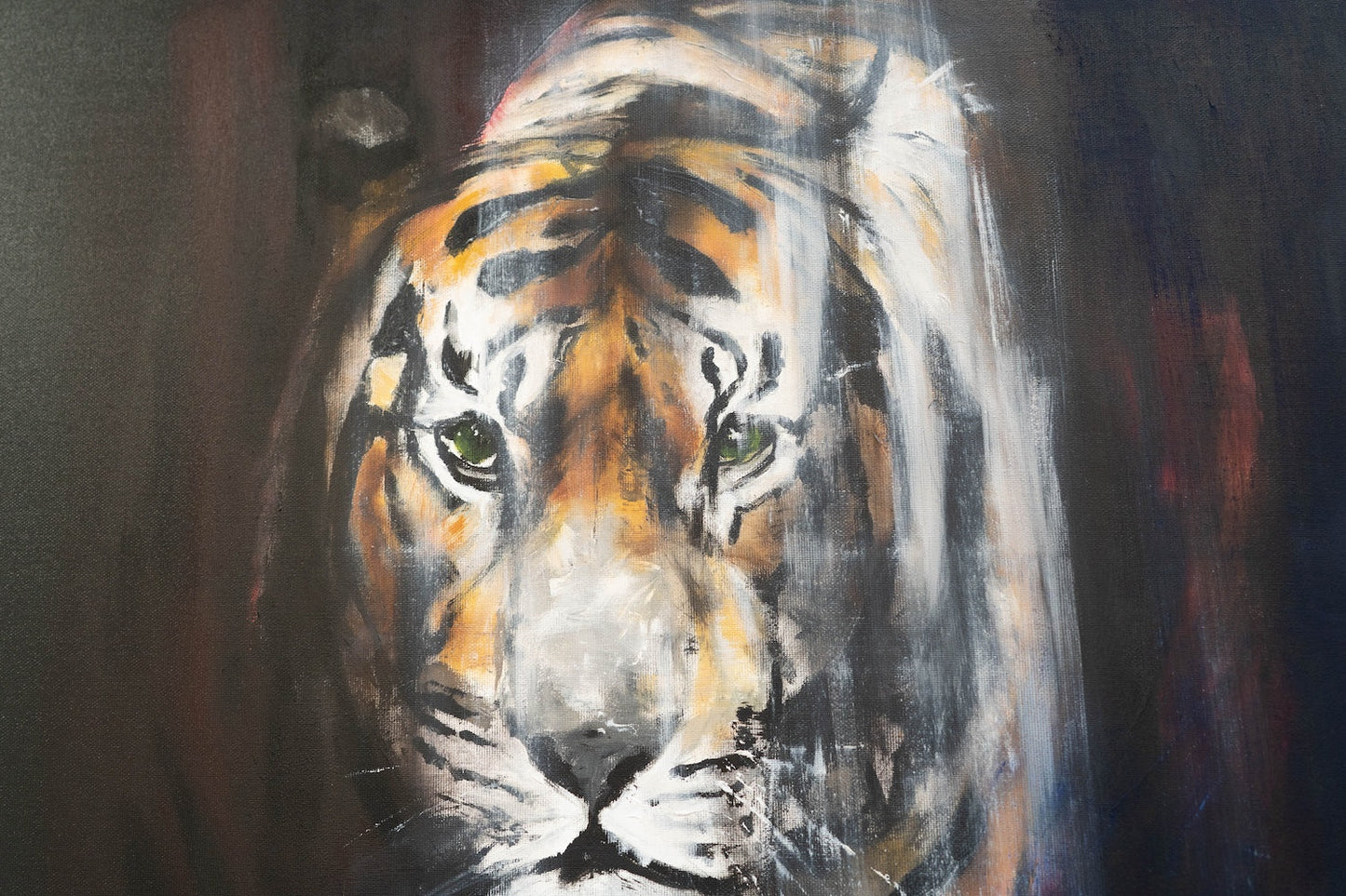 Tiger contemporary painting art