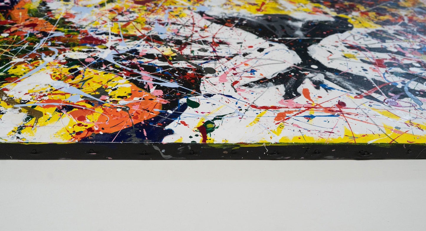 Tiger contemporary painting art