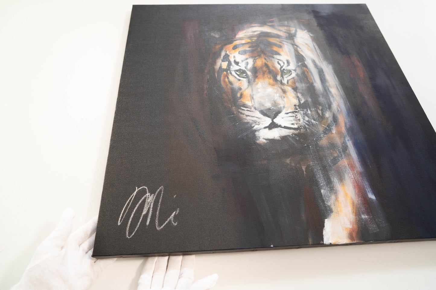 Tiger contemporary painting art