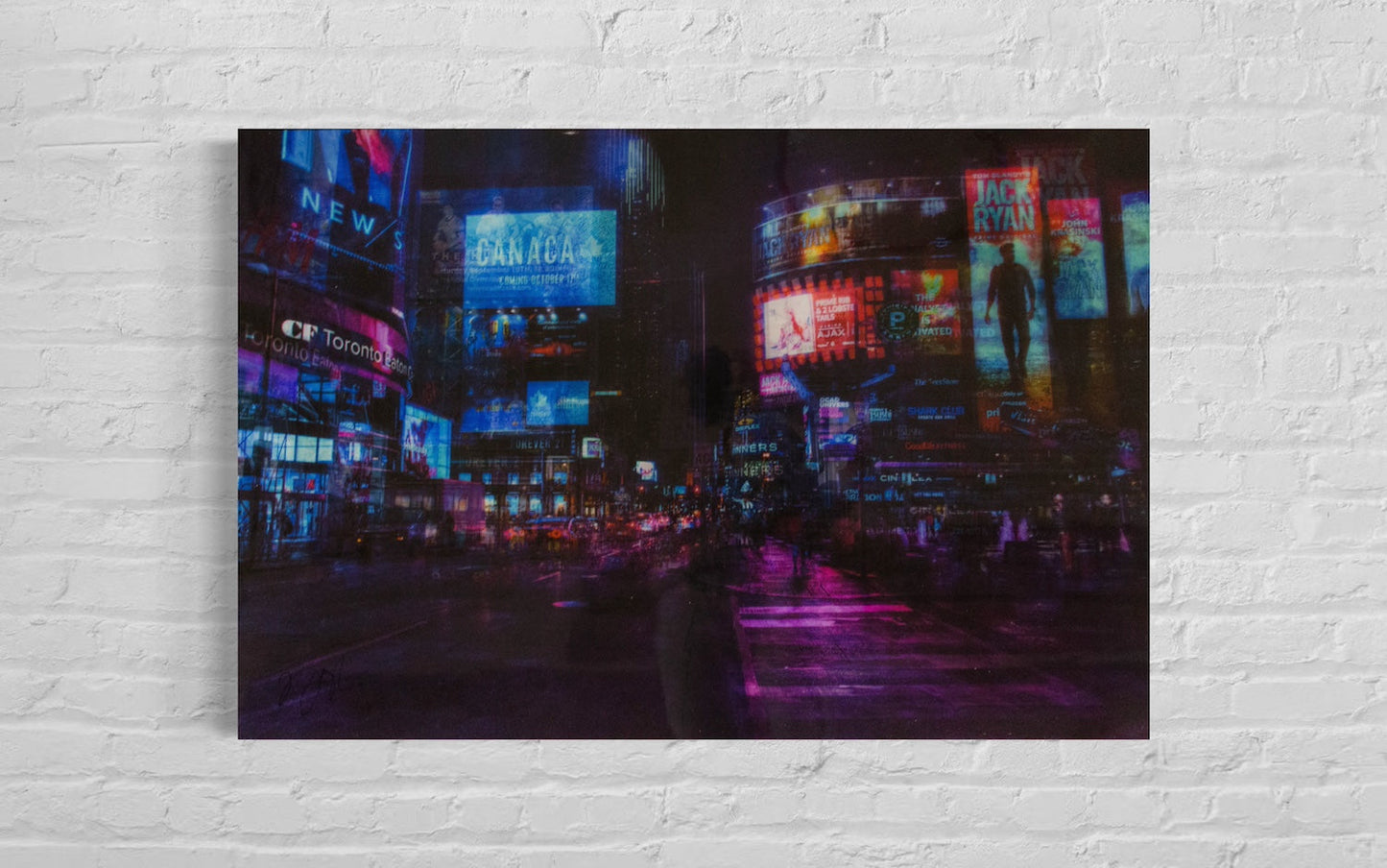 TORONTO,YUONGE-DUNDAS SQ painting