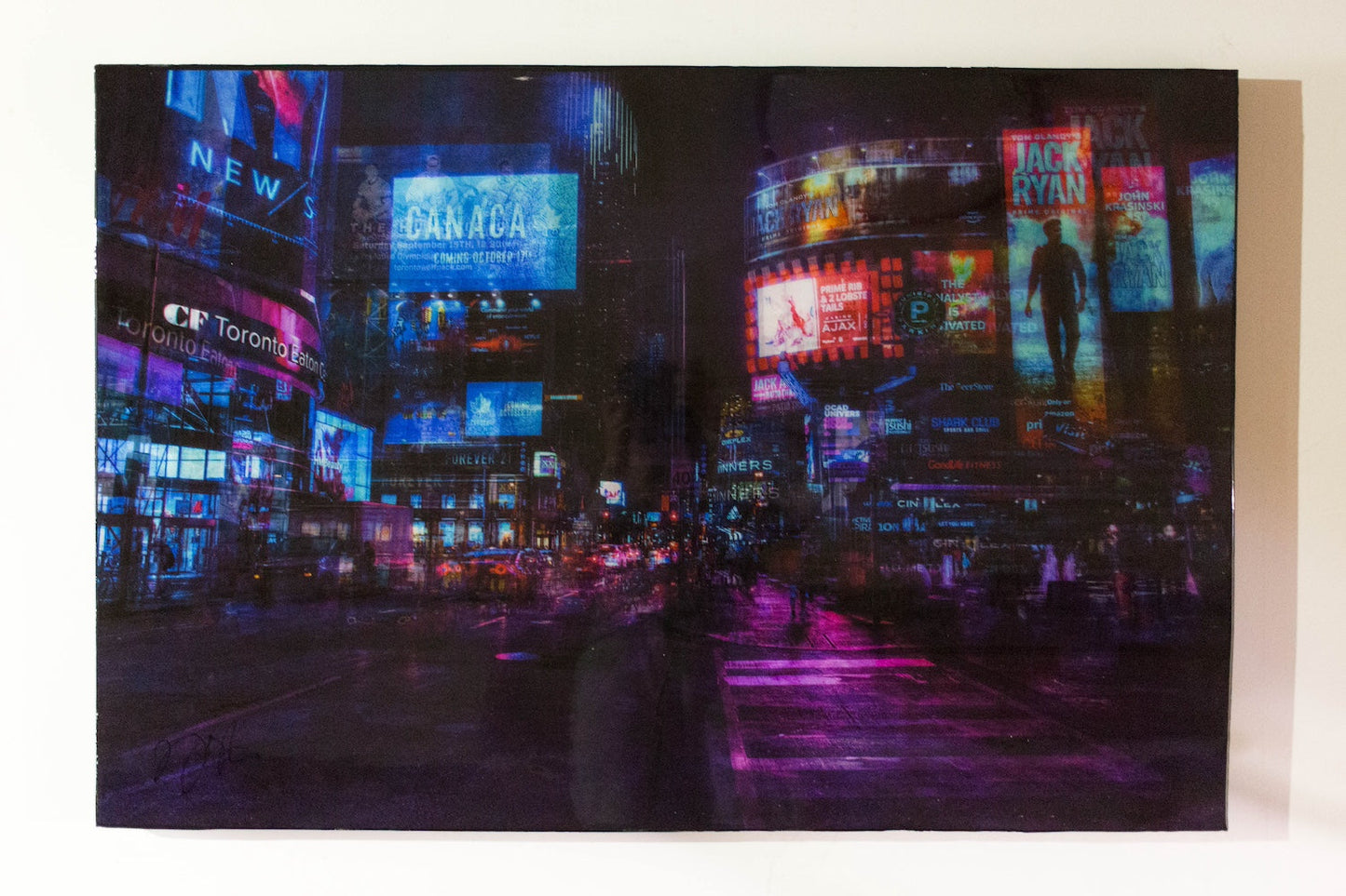 TORONTO,YUONGE-DUNDAS SQ painting