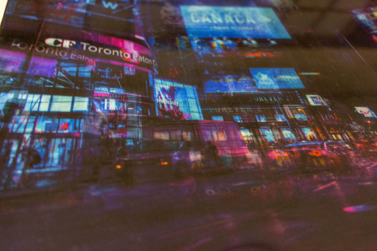 TORONTO,YUONGE-DUNDAS SQ painting