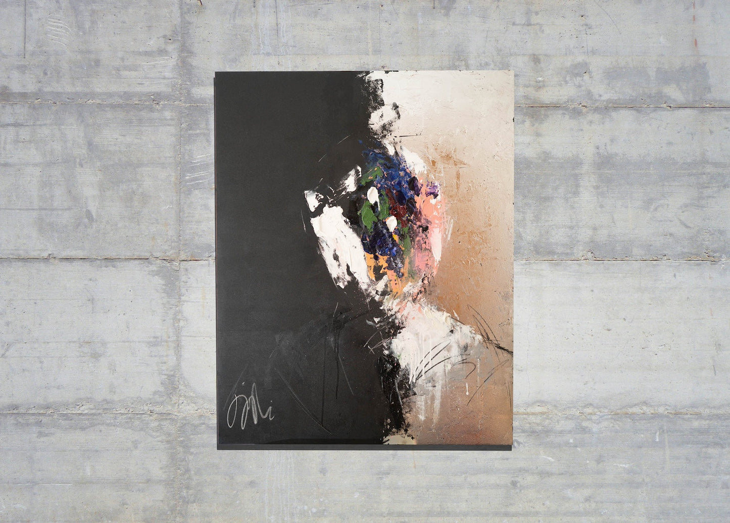 UNTITLED Portrait work contemporary painting art
