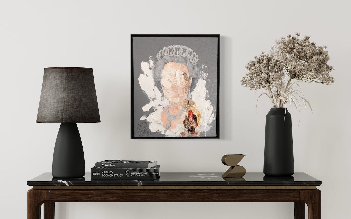 UNTITLED Portrait work (Elizabeth II) contemporary painting art