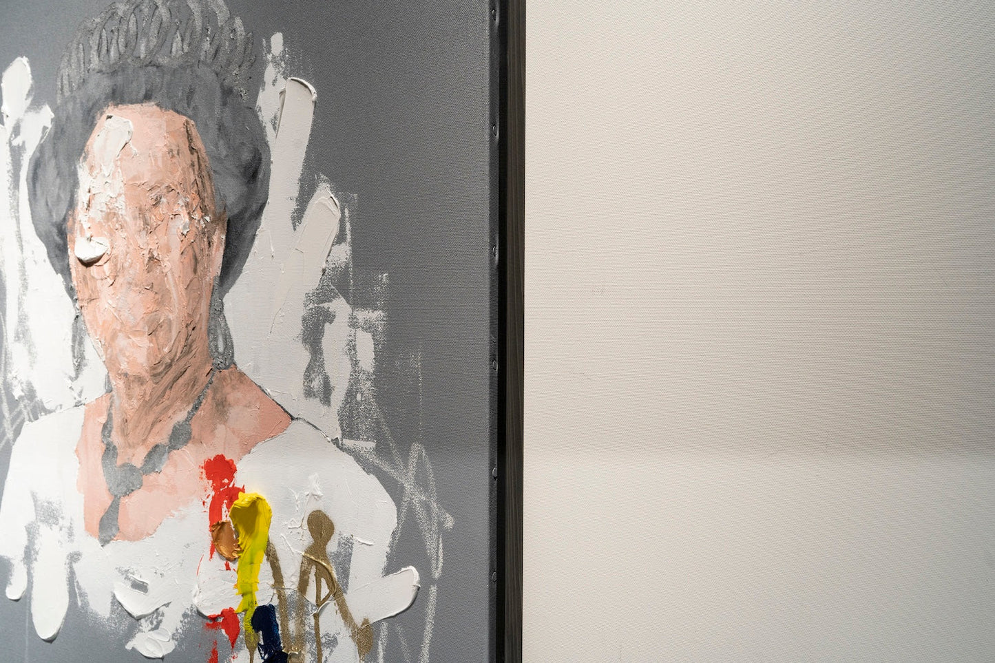 UNTITLED Portrait work (Elizabeth II) contemporary painting art