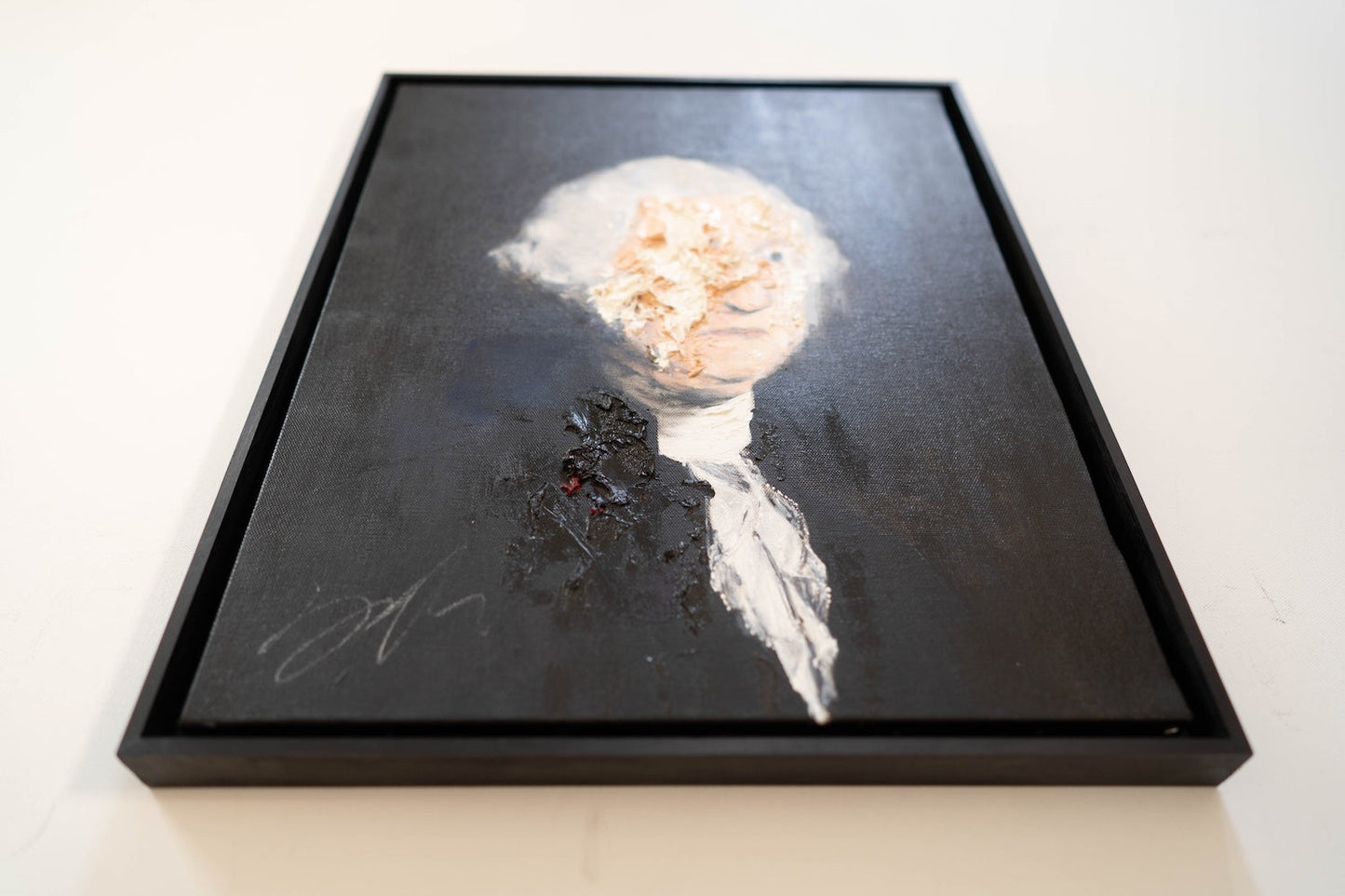 UNTITLED Portrait work(George Washington) contemporary painting art