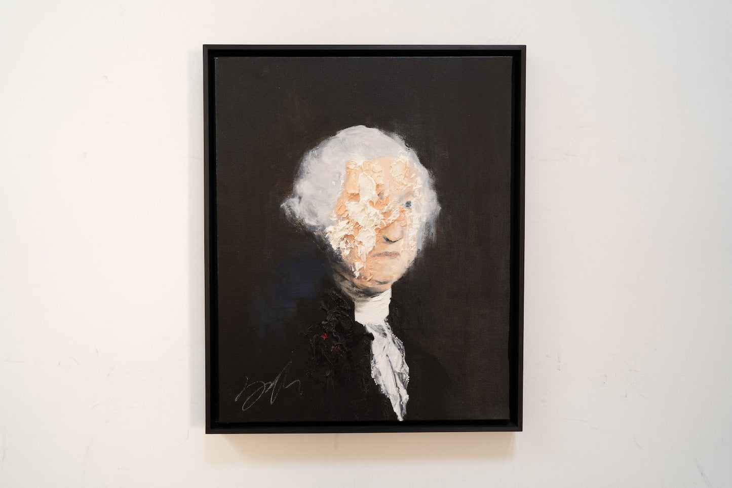 UNTITLED Portrait work(George Washington) contemporary painting art