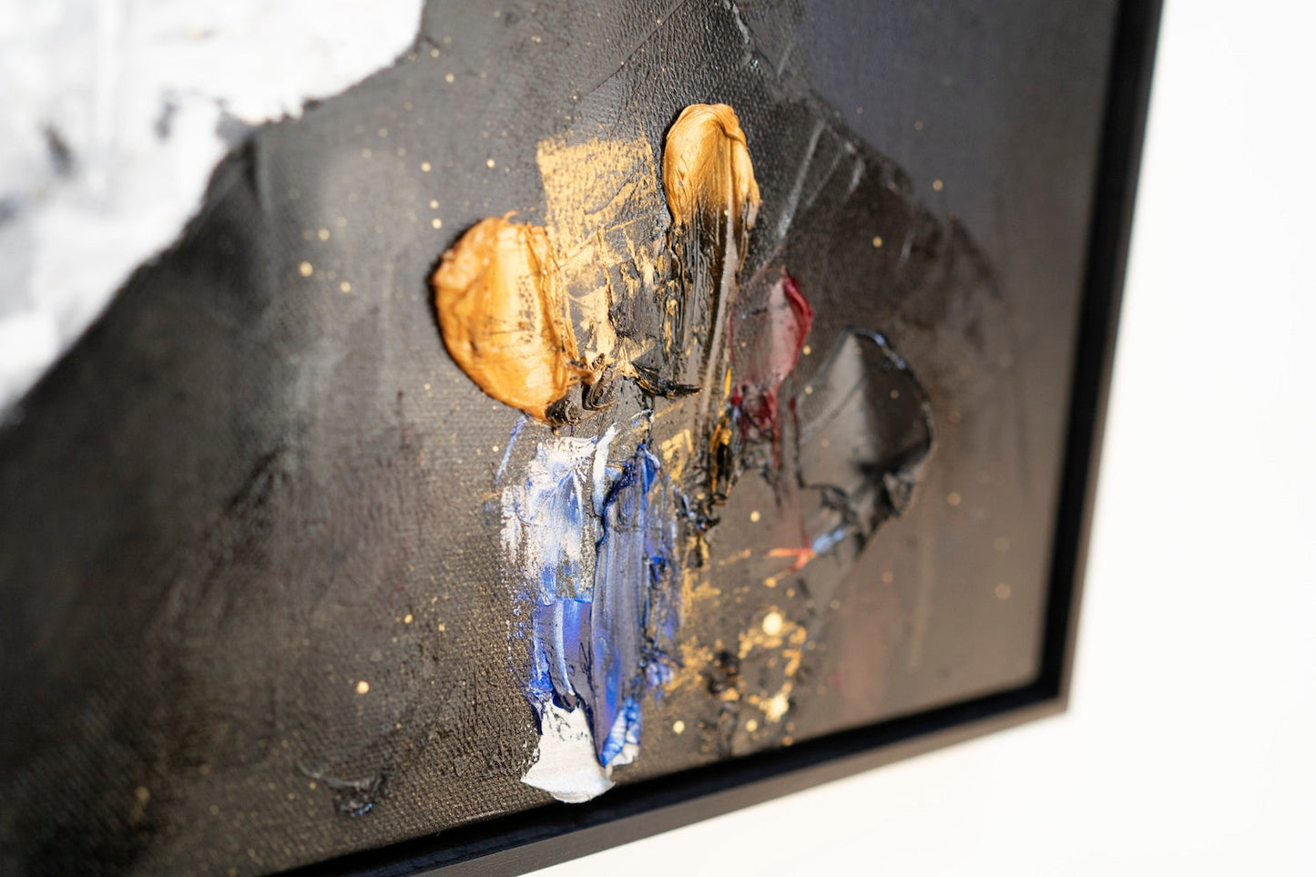 UNTITLED Portrait work (George Washington) contemporary painting art