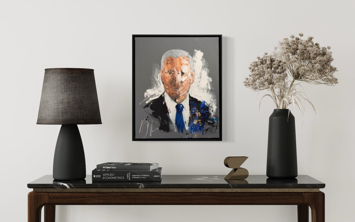 UNTITLED Portrait work (Joe Biden) contemporary painting art