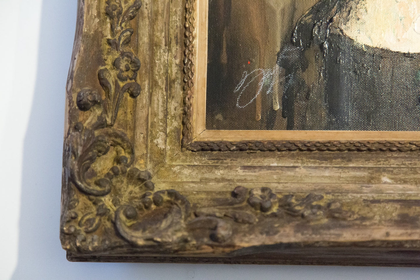 UNTITLED Portrait work (Mona Lisa) contemporary painting art