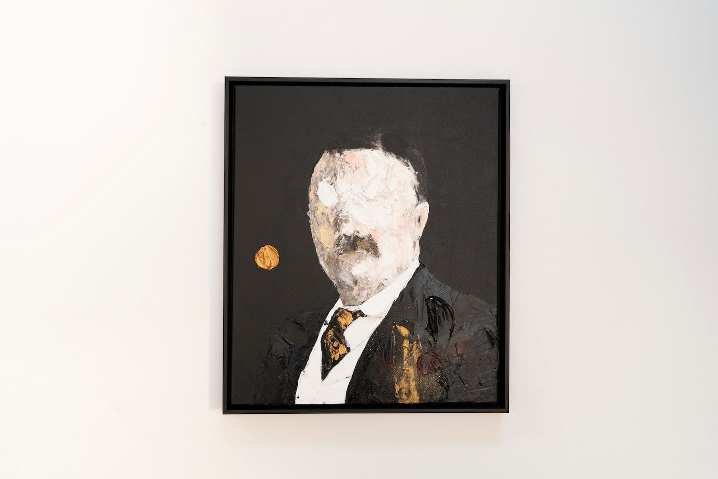 UNTITLED Portrait work (Theodore Roosevelt) contemporary painting