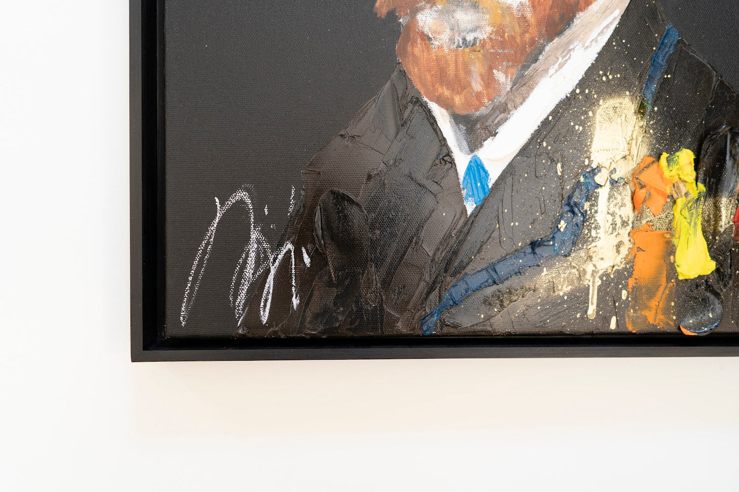 UNTITLED Portrait work (Van Gogh) contemporary painting art