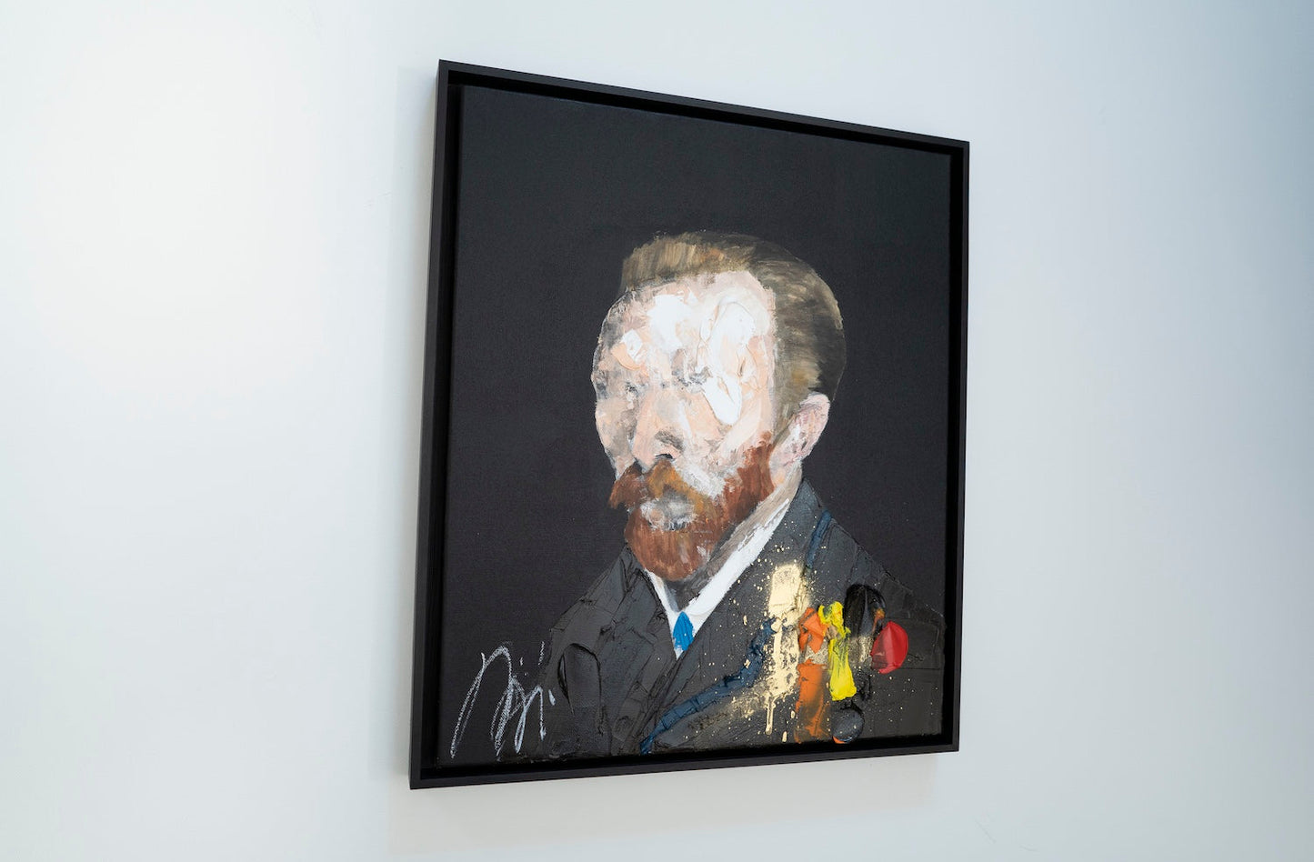 UNTITLED Portrait work (Van Gogh) contemporary painting art