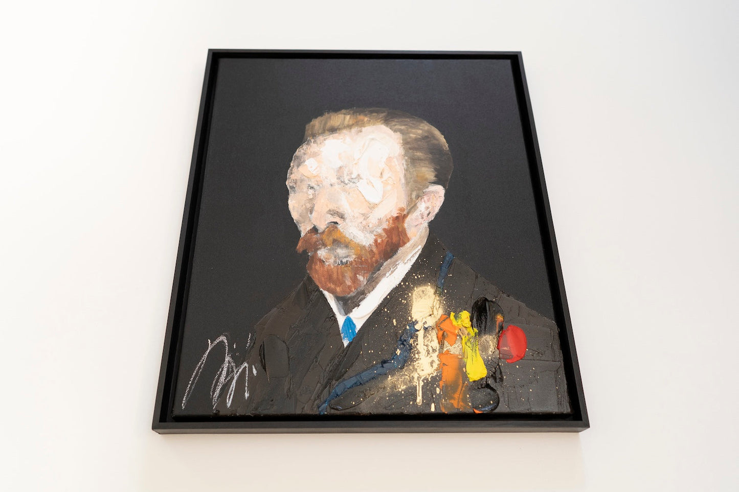 UNTITLED Portrait work (Van Gogh) contemporary painting art