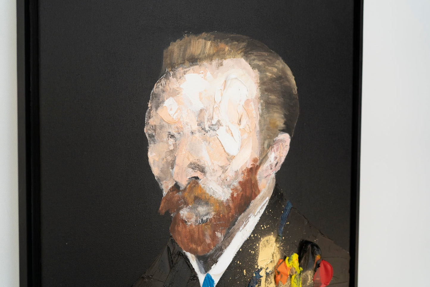 UNTITLED Portrait work (Van Gogh) contemporary painting art