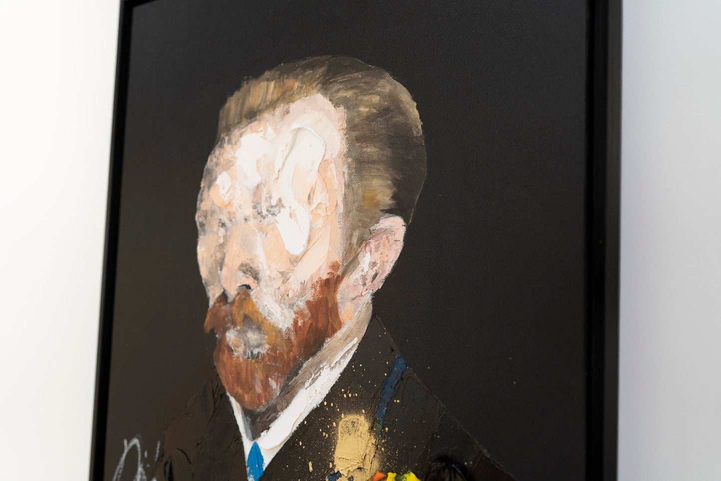 UNTITLED Portrait work (Van Gogh) contemporary painting art