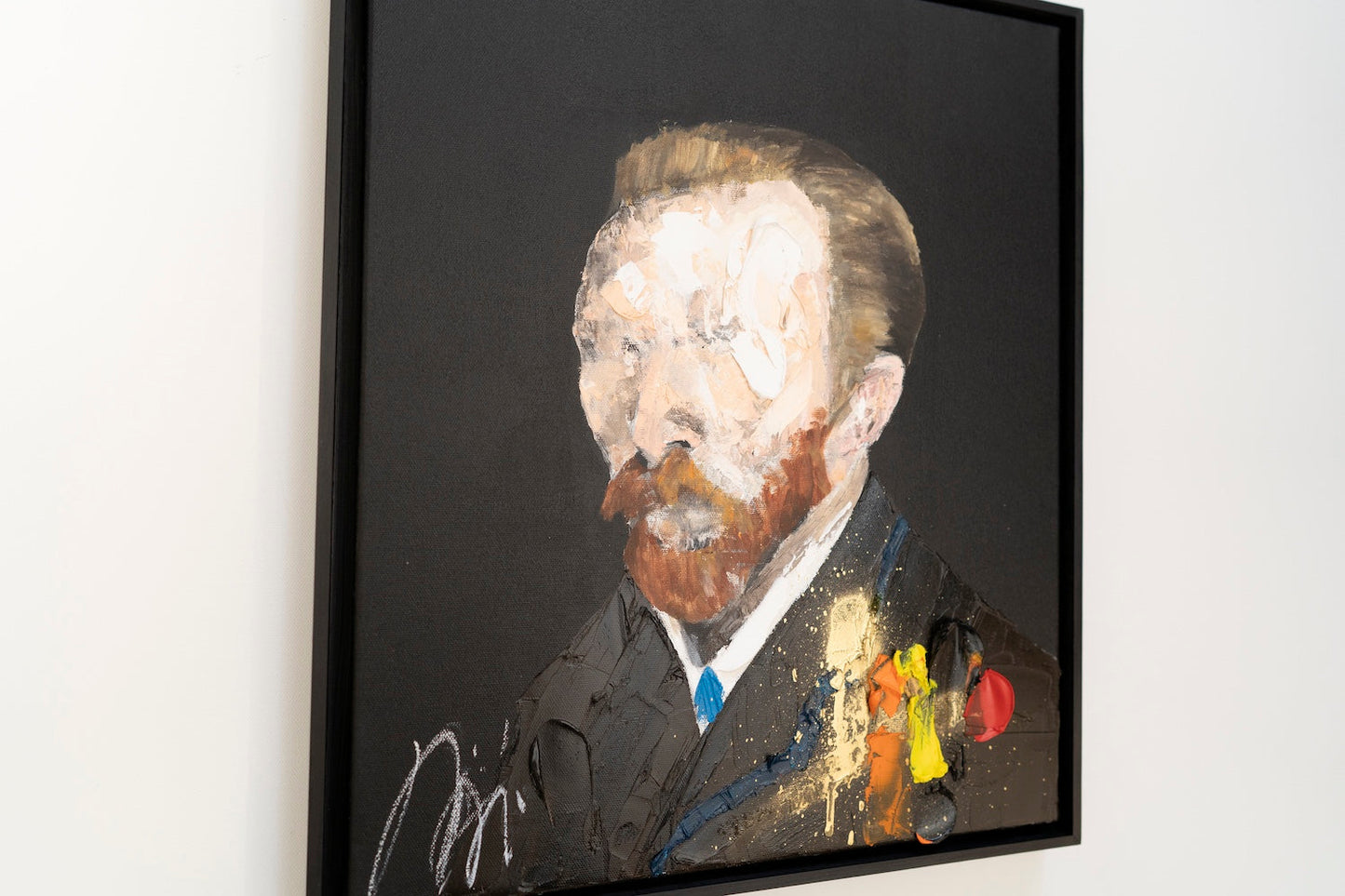 UNTITLED Portrait work (Van Gogh) contemporary painting art