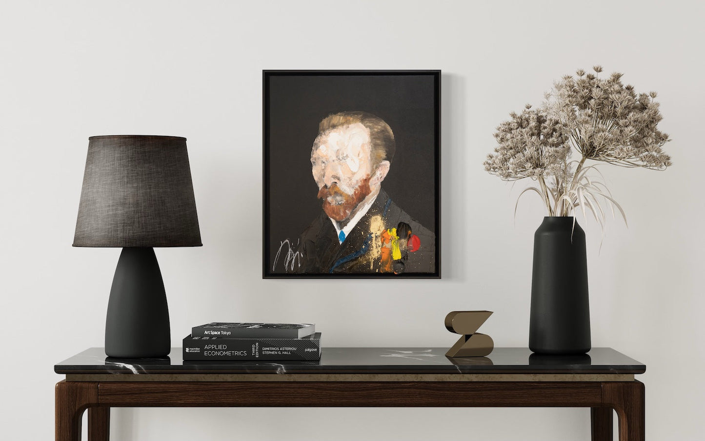 UNTITLED Portrait work (Van Gogh) contemporary painting art