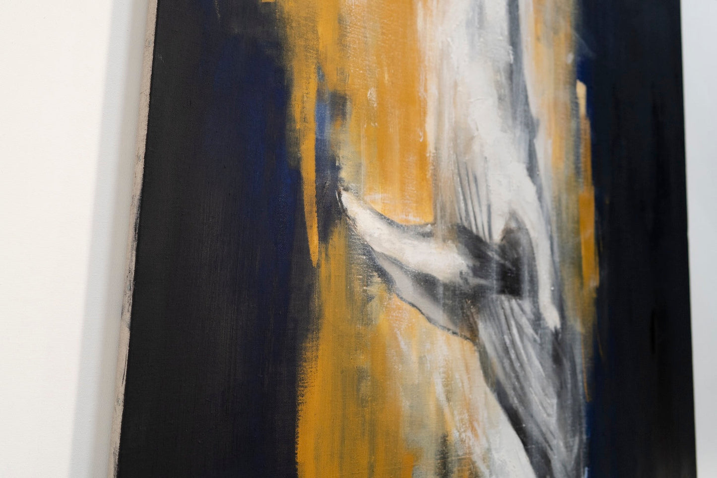 contemporary painting Whale