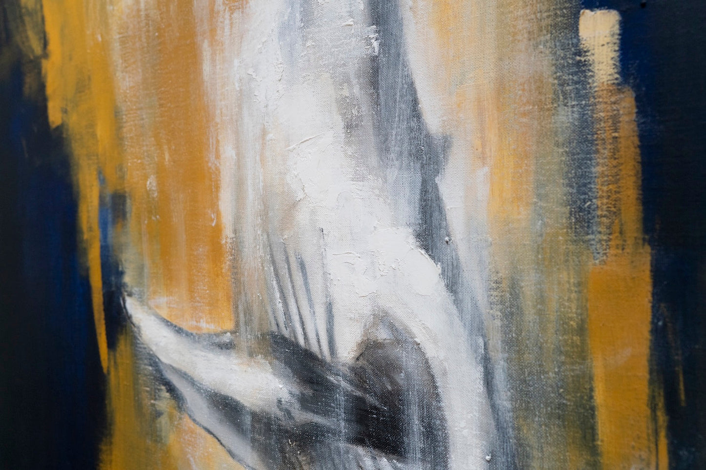 contemporary painting Whale