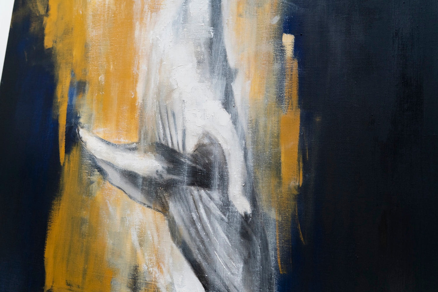 contemporary painting Whale